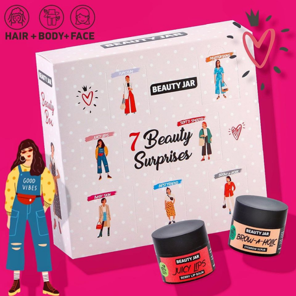 Beauty Jar “7 BEAUTY SURPRISES” GIFT BOX, 435gr