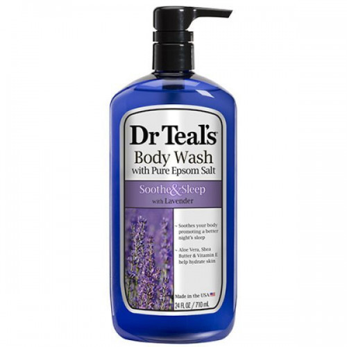 Dr Teal's Epsom Salt & Body Wash Lavender 710ml